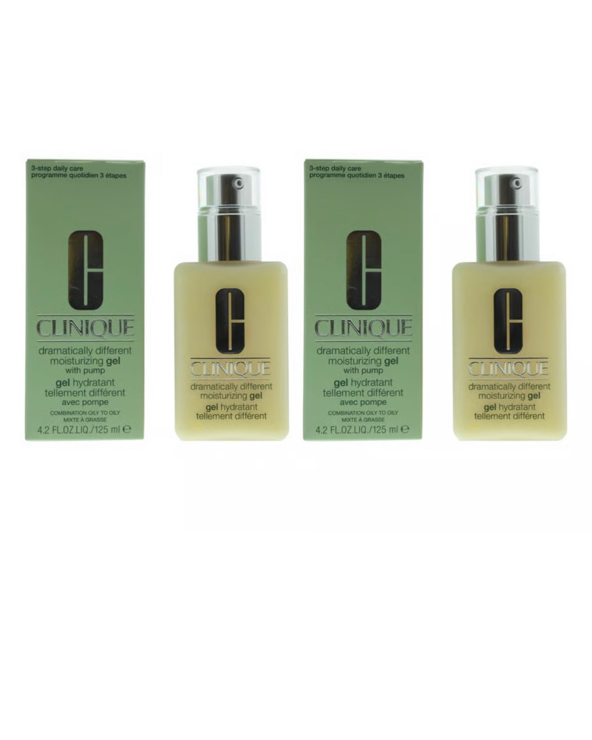 Clinique moisturising gel.