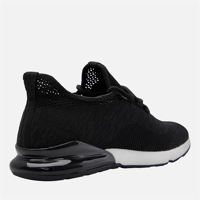 Crosshatch Mens Smitlay Trainers Black