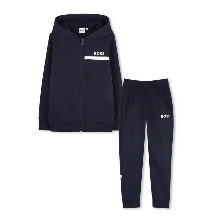 Boss Junior Fleece Tracksuit - foto 4